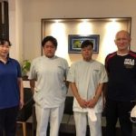 平岡介護福祉専門学校　2年生　卒業生の先輩に教わりながら　インターシップ頑張ってます！　